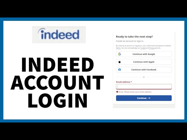 Indeed Login: How to Access Your Account and Troubleshoot Issues