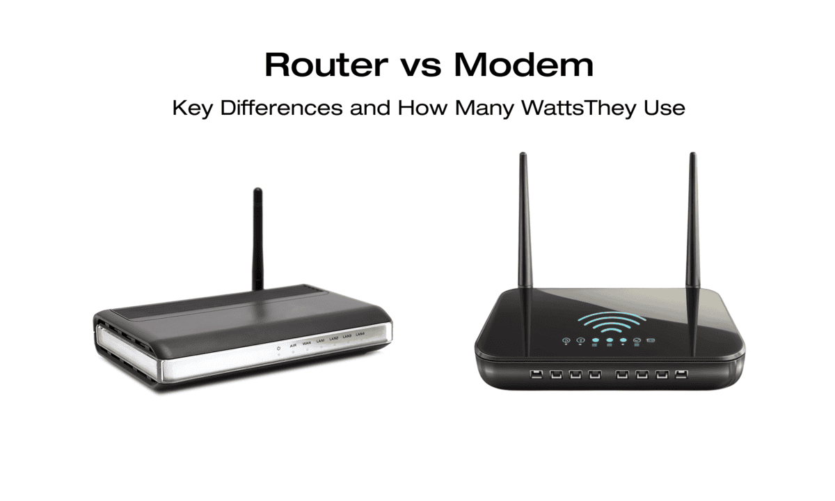 modem vs router