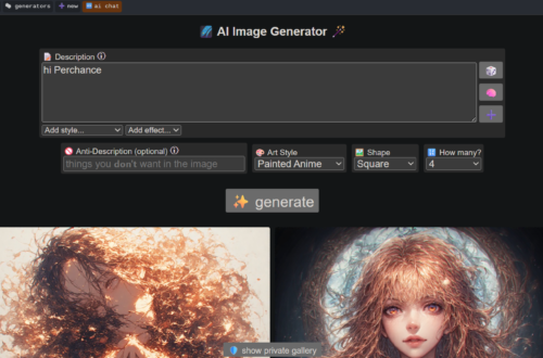 perchance ai character chat guide​